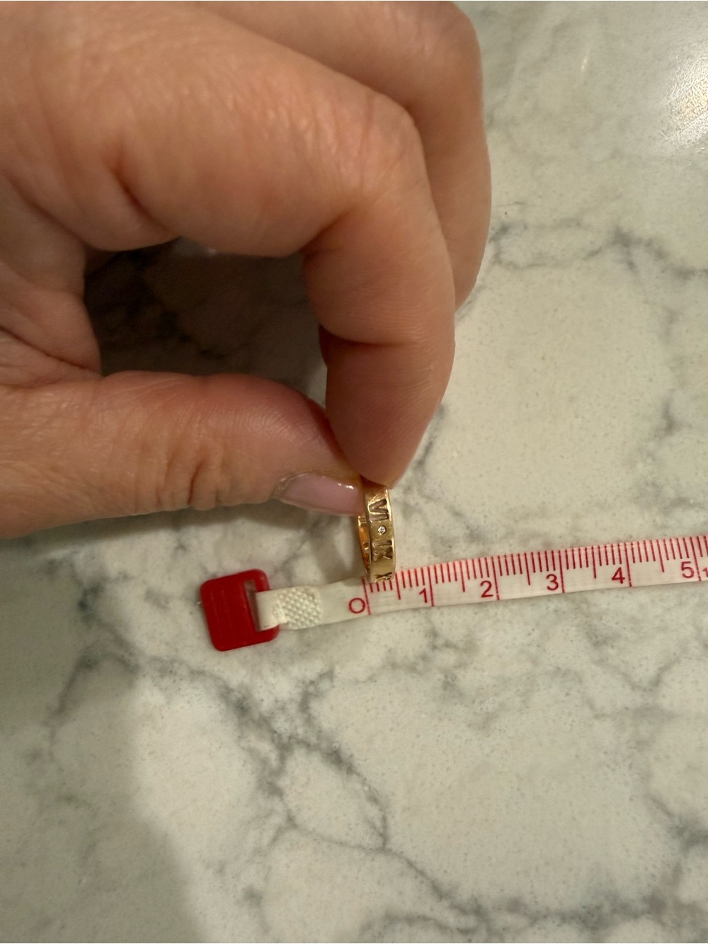 Tiffany & Co. Gold Roman Numeral Ring - Picture 4 of 5